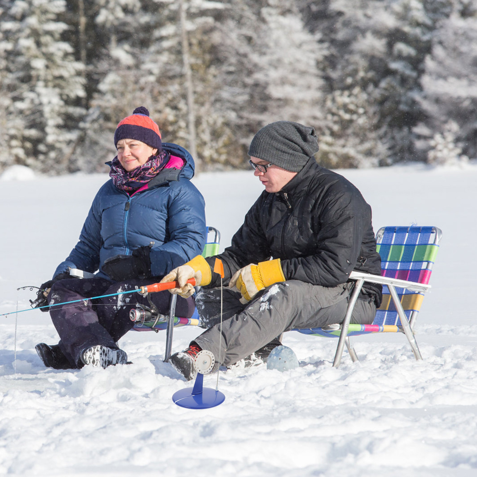 Bendera untuk Memancing di Es, - Ice Fishing Tip Up ulasan dan harga