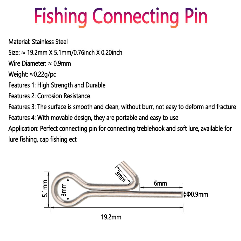 50/100 Buah Kail Pancing Sting - Fishing Equipment Cheap ulasan dan harga