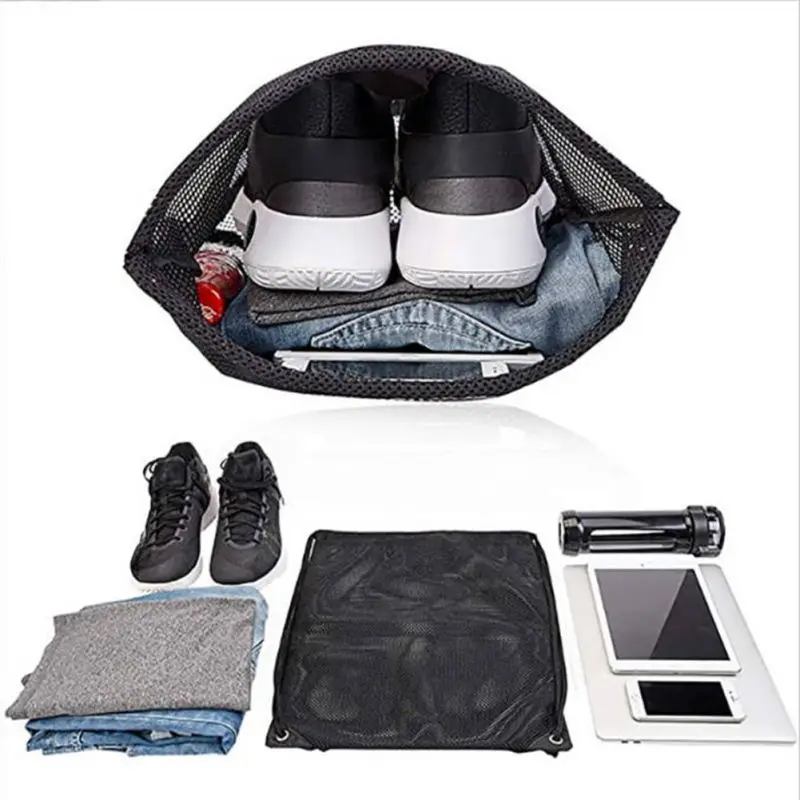 Tas ransel jaring dengan tali, - Fishing Equipment Bag ulasan dan harga