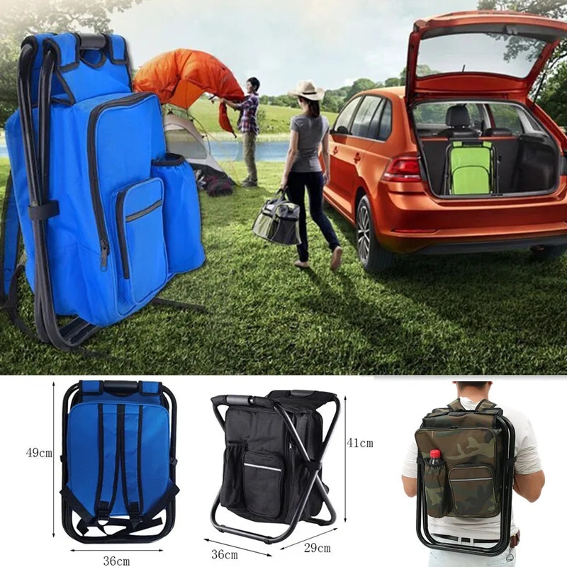 Tas Kursi Pancing Lipat 2 In 1 - Fishing Equipment Bag ulasan dan harga